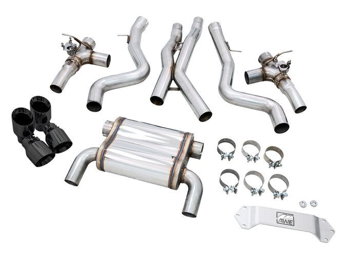 SwitchPath Catback Exhaust <br>15-20 BMW M4, 15-18 BMW M3