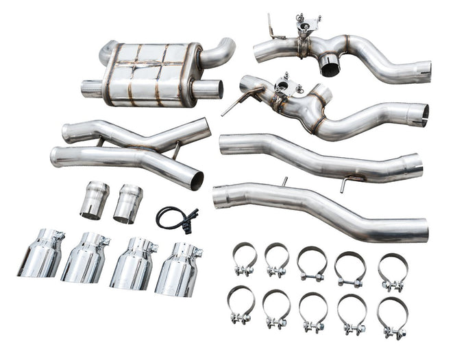 SwitchPath Catback Exhaust <br>21-25 BMW M3 M4