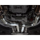 Non-Resonated Performance Mid Pipe <br>21-25 BMW M3 M4