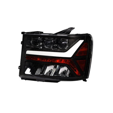 Tri Pro LED Projector Headlights <br> 07-14 GMC Sierra 1500 2500 3500