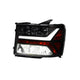 Tri Pro LED projector Headlights <BR> 07-14 Chevy Silverado 1500 2500 3500