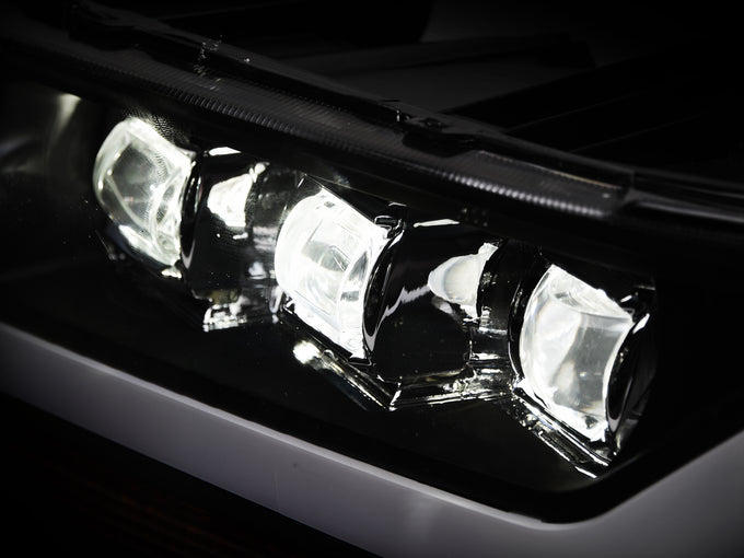 Tri Pro LED projector Headlights <BR> 07-14 Chevy Silverado 1500 2500 3500