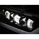 Tri Pro LED Projector Headlights <br> 07-14 GMC Sierra 1500 2500 3500