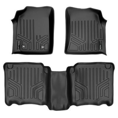 Floor Mats 2 Row Liner Set <br> 12-15 Toyota Fortuner