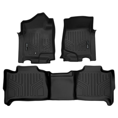 Floor Mats 2 Row Liner Set <br> 07¨C14 Tahoe/Yukon/Yukon XL incl. Denali