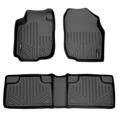 Floor Mats 2 Row Liner Set <br> 06-12 Toyota RAV4 (Without Third Row Seat)
