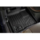 Floor Mats 2 Row Liner Set <br> 09-10 Ford F-150 SuperCab With Flow Center Console