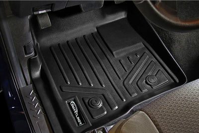 Floor Mats 2 Row Liner Set <br> 09-10 Ford F-150 SuperCrew Cab
