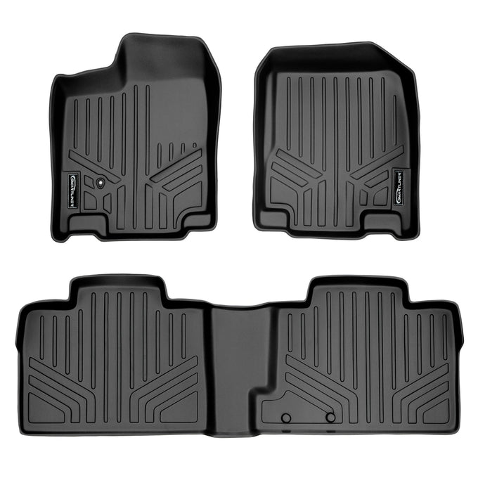 Floor Mats 2 Row Liner Set <br> 07-10 Ford Edge07-10 Lincoln MKX