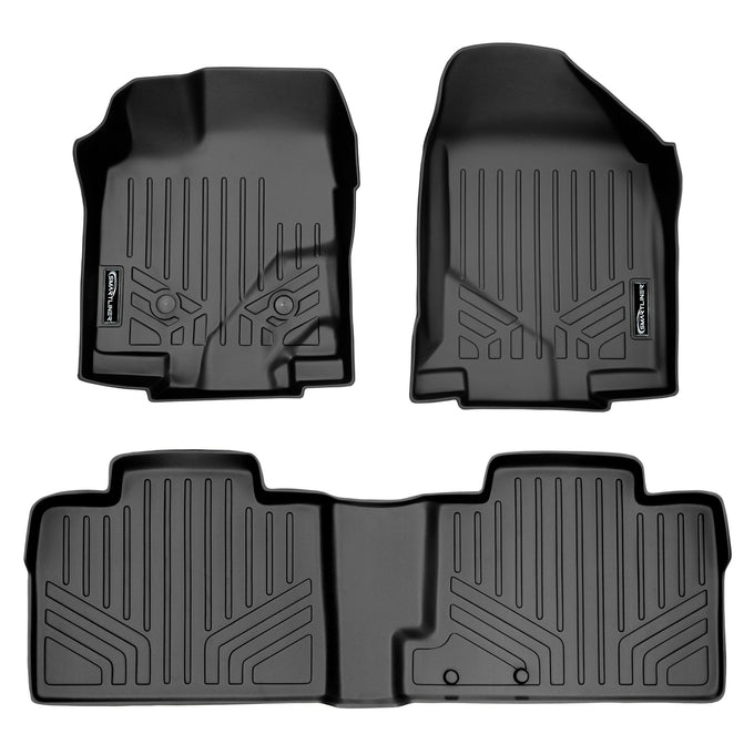 Floor Mats 2 Row Liner Set <br> 11-14 Ford Edge11-15 Lincoln MKX