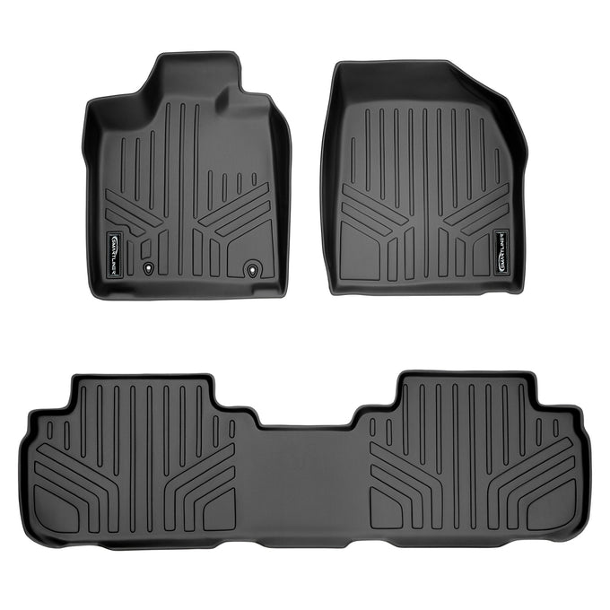Floor Mats 2 Row Liner Set <br> 08-13 Toyota Highlander (Hybrid)