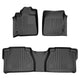 Floor Mats 2 Row Liner Set <br> 07-11 Toyota Tundra Double Cab