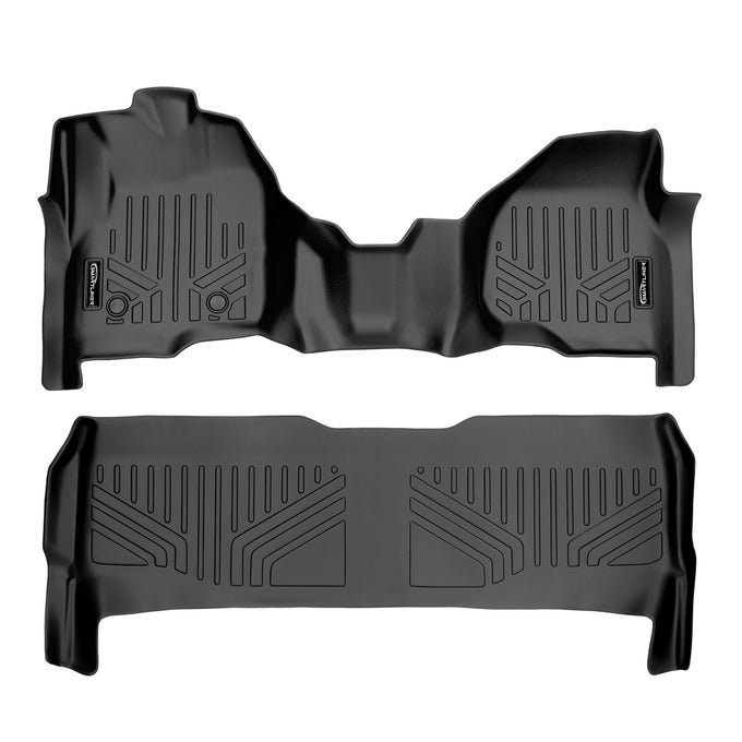 2 Row Floor Mat Liners <br> 12¨C16 Ford F-250¨C450 Super Duty Crew Cab