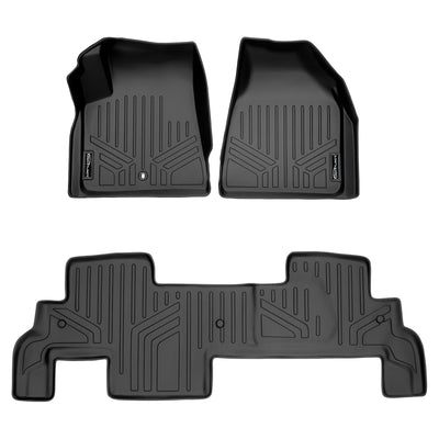 Floor Mats 2 Row Liner Set <br> 07¨C17 Outlook/Traverse/Enclave/Acadia