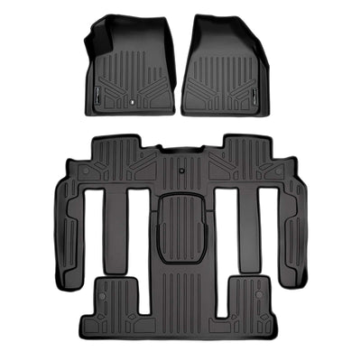 3 Row Floor Liners <br> 09-17 Chevrolet Traverse