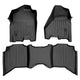 Floor Mats 2 Row Liner Set <br> 12-22 RAM 1500/2500/3500 Crew Cab