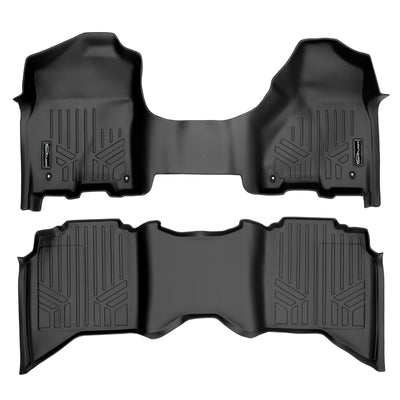 Floor Mats 2 Row Liner Set <br> 12-22 RAM 1500/2500/3500 Crew Cab