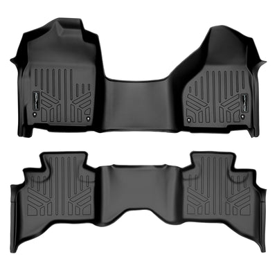 Floor Mats 2 Row Liner Set <br> 12-22 RAM 1500 Quad Cab