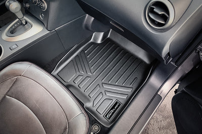 Floor Mats 2 Row Liner Set <br> 08-13 Nissan Rogue14-15 Nissan Rogue Select)