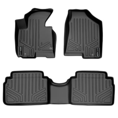 Floor Mats 2 Row Liner Set <br> 11-13 Kia Sportage10-13 Hyundai Tucson