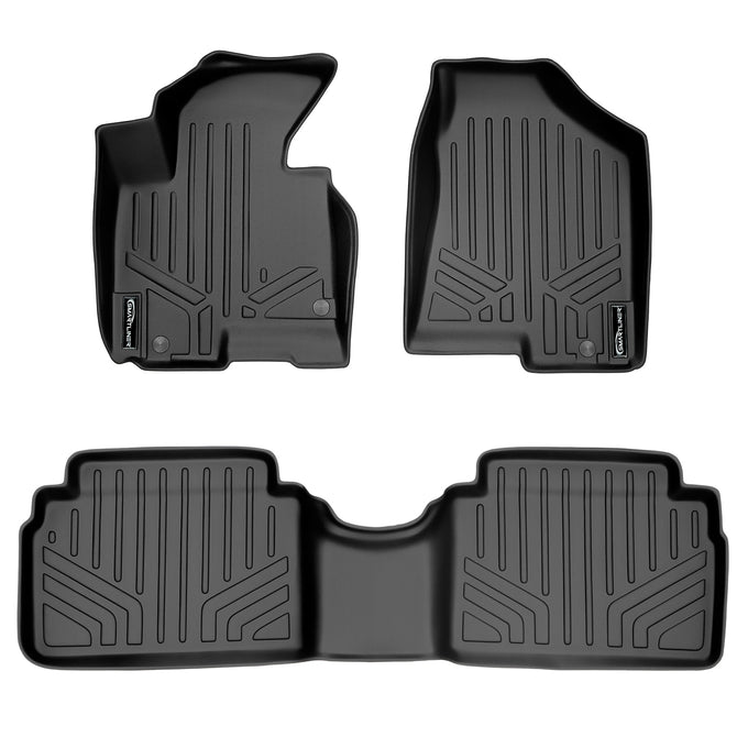 Floor Mats 2 Row Liner Set <br> 11-13 Kia Sportage10-13 Hyundai Tucson