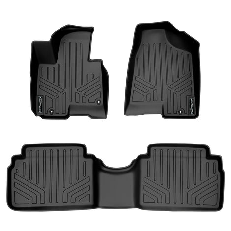 Floor Mats 2 Row Liner Set <br> 14-16 Kia Sportage14-15 Hyundai Tucson