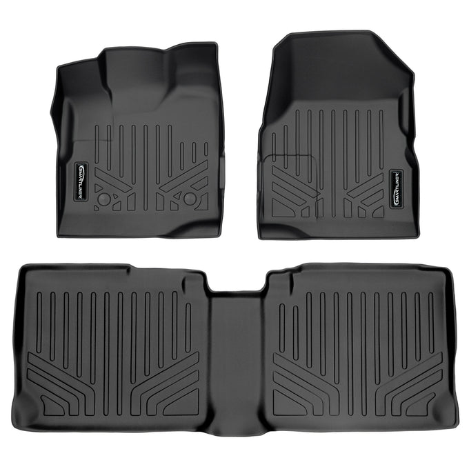 Floor Mats 2 Row Liner Set <br> 11-17 Chevrolet Equinox11-17 GMC Terrain
