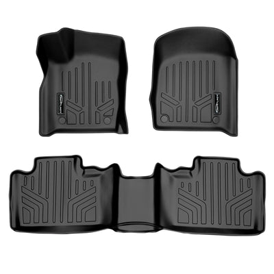 Floor Mats 2 Row Liner Set <br> 16-22 Jeep Grand Cherokee16-22 Dodge Durango