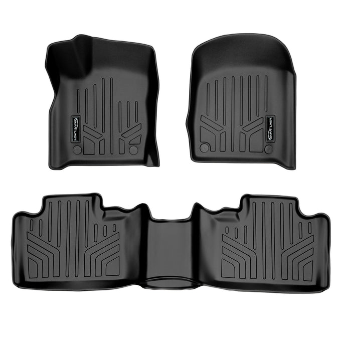 Floor Mats 2 Row Liner Set <br> 16-22 Jeep Grand Cherokee16-22 Dodge Durango