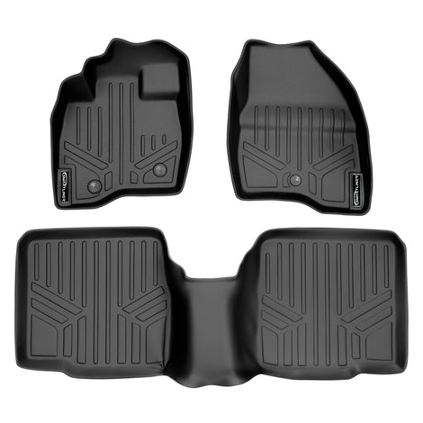 Floor Mats 2 Row Liner Set <br> 17-19 Ford Explorer