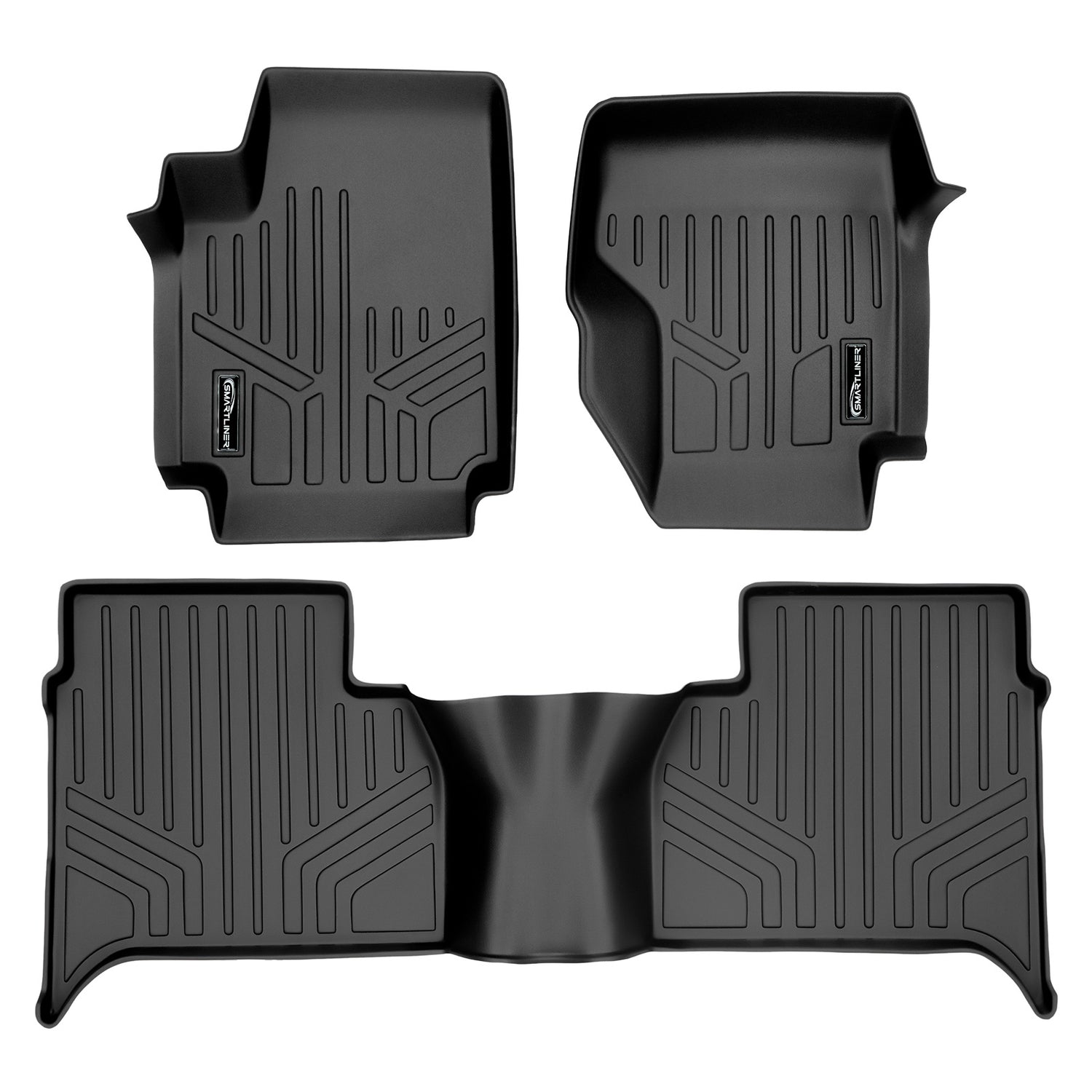 2 Row Floor Liners <br> 11-14 Volkswagen Amarok
