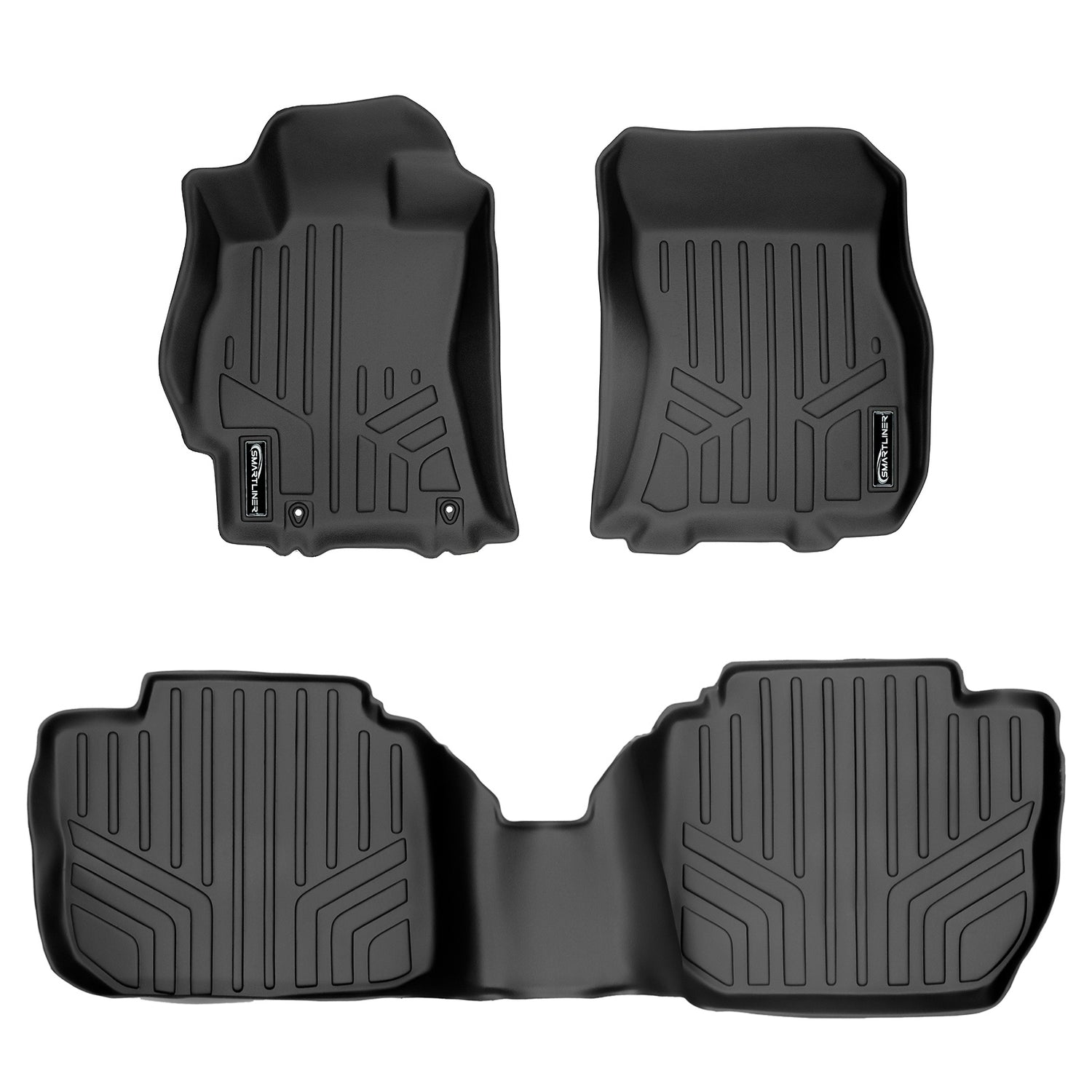 Floor Mats 2 Row Liner Set <br> 10-14 Subaru Outback10-14 Subaru Legacy