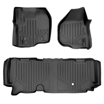 Floor Mats 2 Row Liner Set <br> 12¨C16 Ford F-250/350 SuperCab