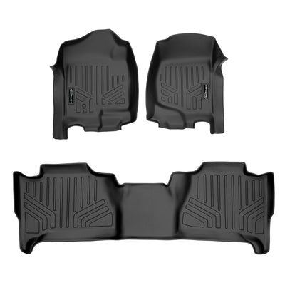 2 Row Floor Liners <br> 07-14 Cadillac Escalade
