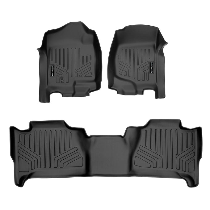 2 Row Floor Liners <br> 07-14 Cadillac Escalade