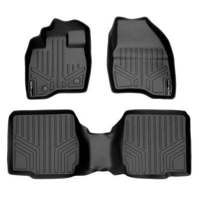 Floor Mats 2 Row Liner Set <br> 15-16 Ford Explorer