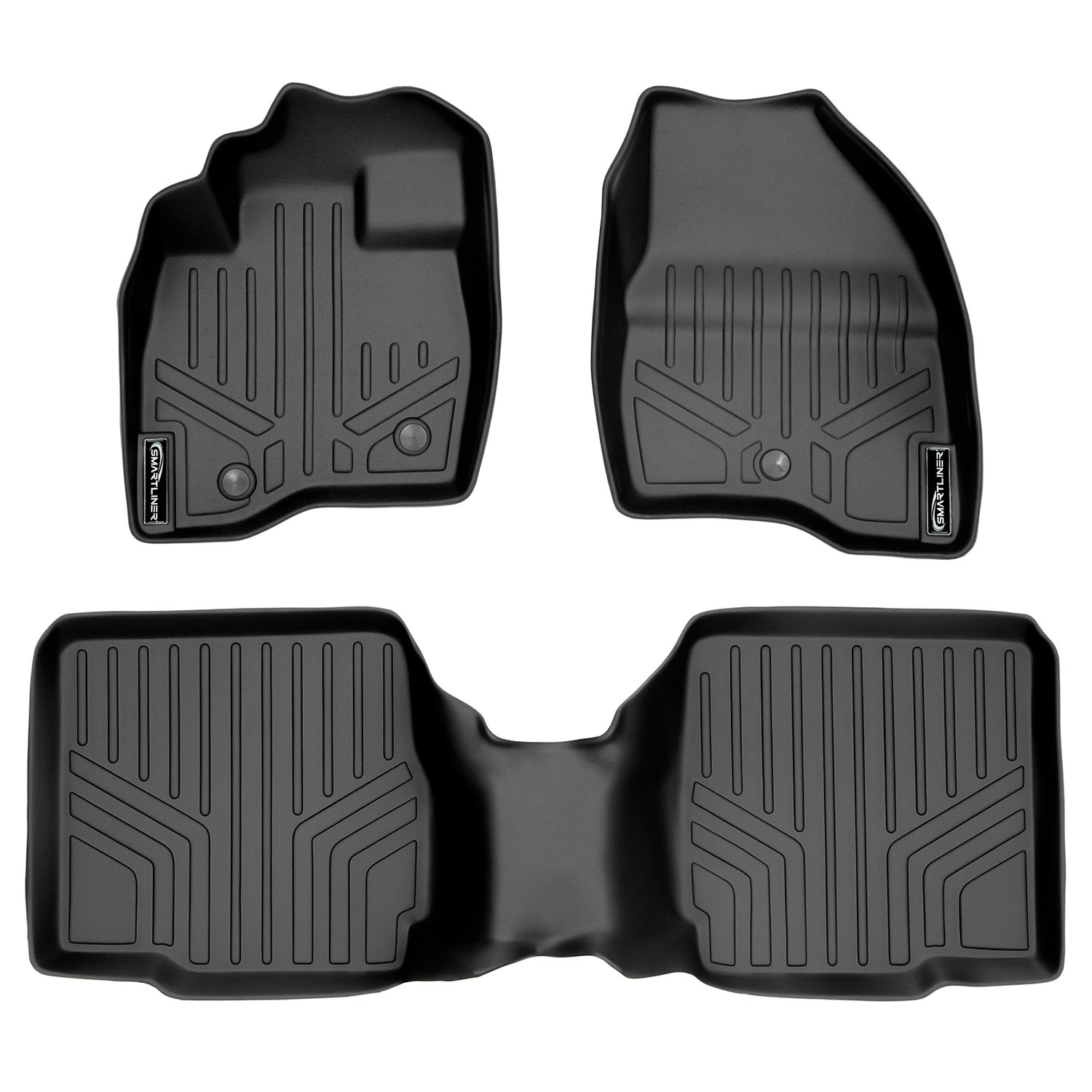 Floor Mats 2 Row Liner Set <br> 17-19 Ford Explorer