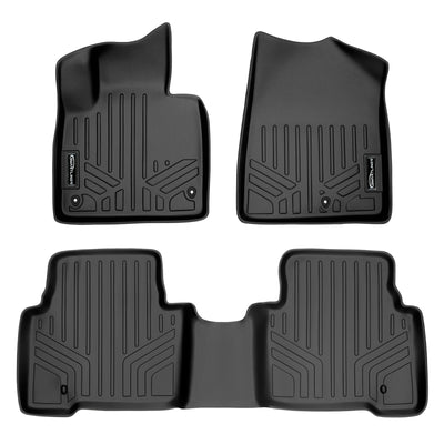 Floor Mats 2 Row Liner Set <br> 13-18 Hyundai Santa Fe19 Hyundai Santa Fe XL