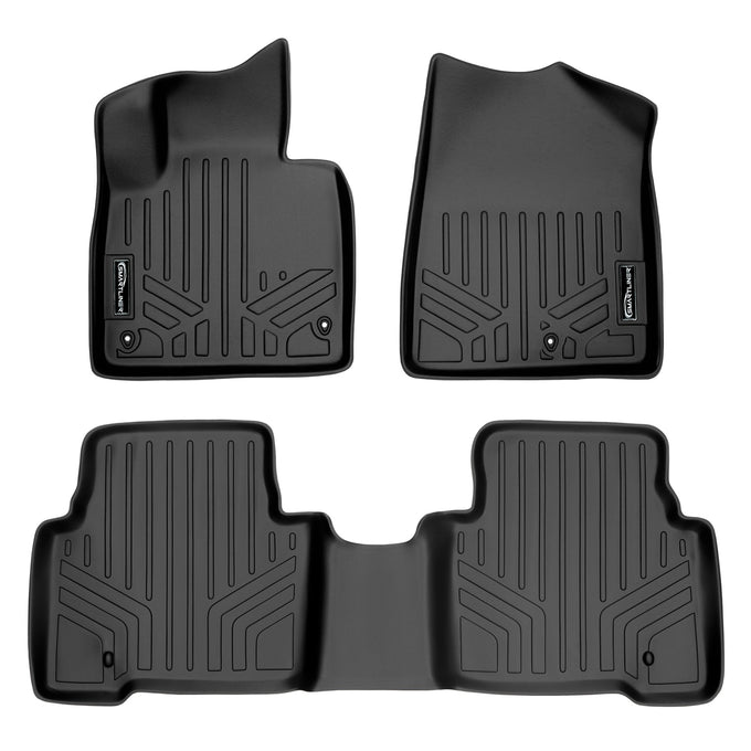 Floor Mats 2 Row Liner Set <br> 13-18 Hyundai Santa Fe19 Hyundai Santa Fe XL