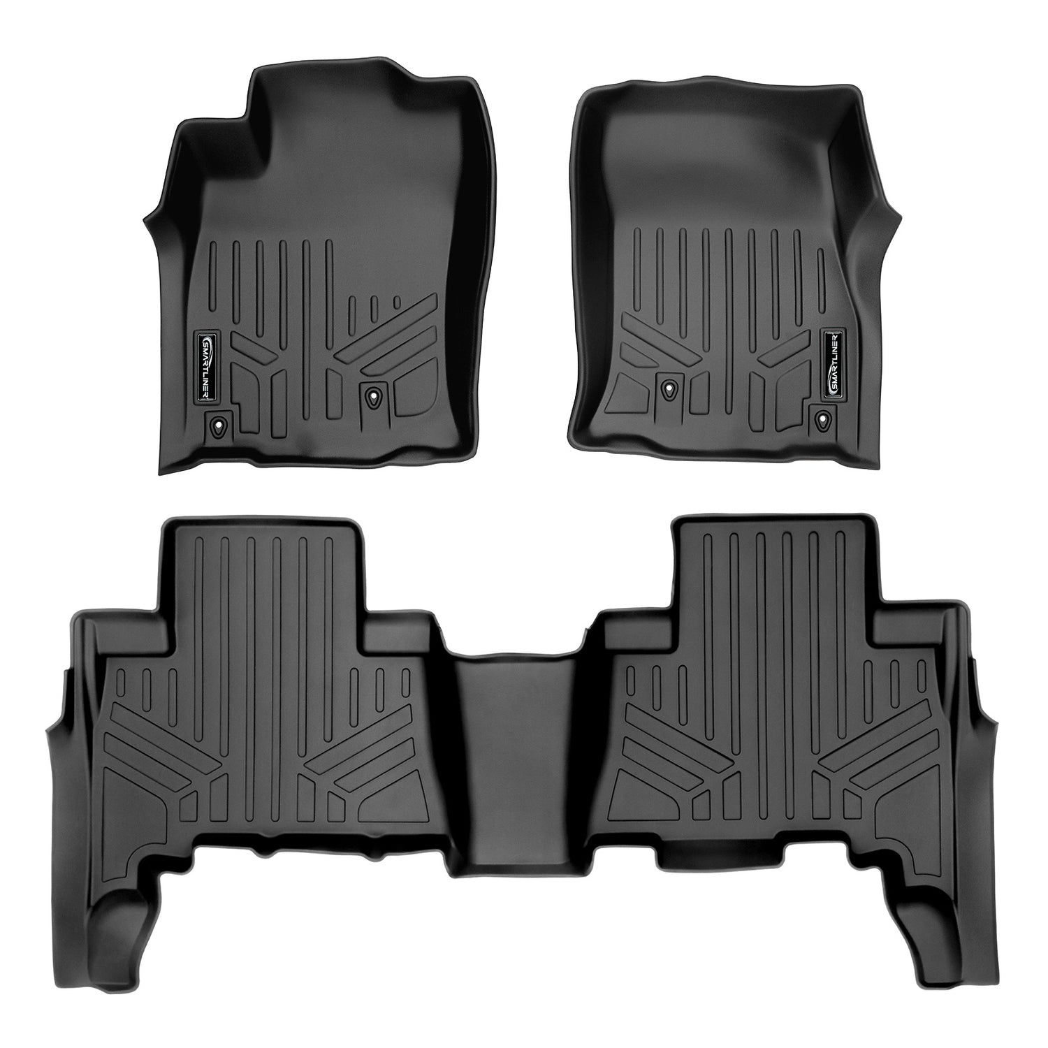Floor Mats 2 Row Liner Set <br> 10-12 Toyota 4Runner10-13 Lexus GX460