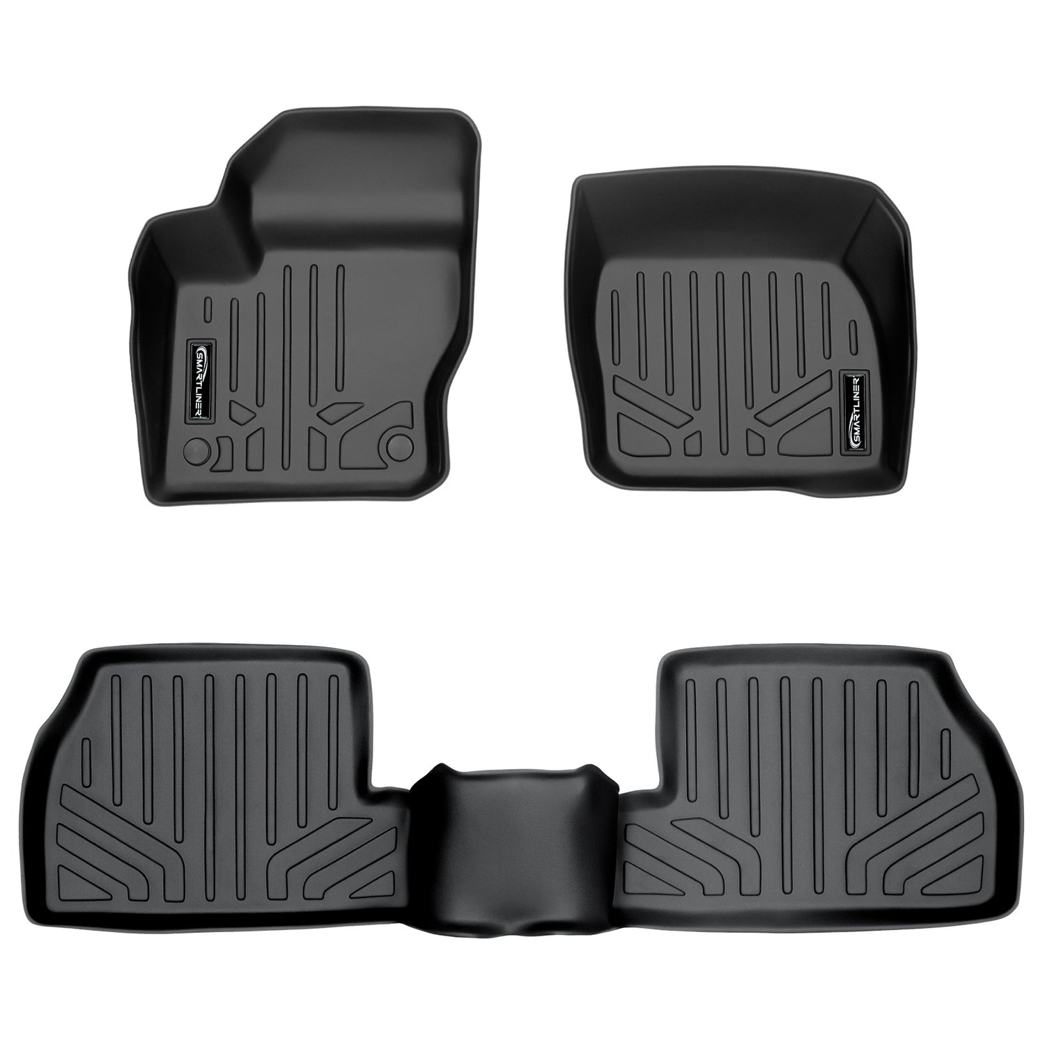 2 Row Floor Liners <br> 12-18 Ford Focus