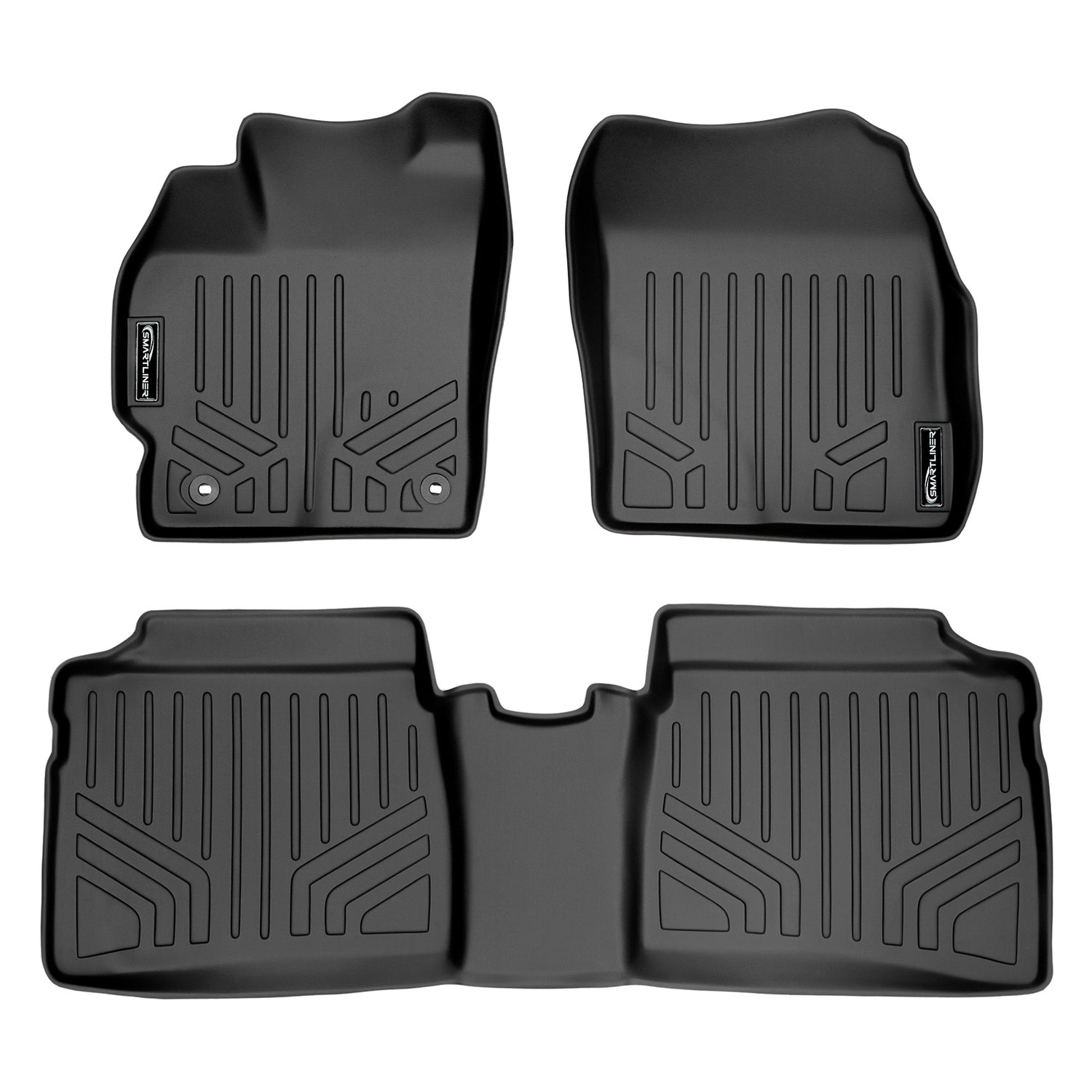 2 Row Floor Liners <br> 12-15 Toyota Prius
