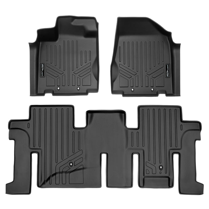 2 Row Floor Liners <br> 14-20 Infiniti QX60