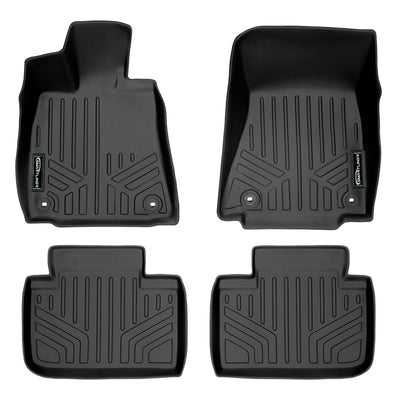 Floor Mats 2 Row Liner Set <br> 14-21 Lexus IS (Rear Wheel Drive)