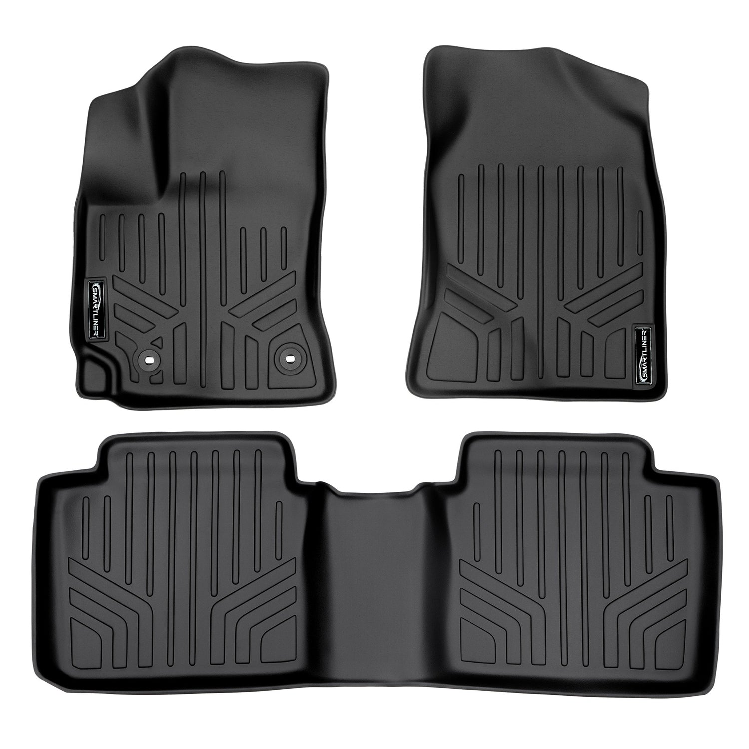 Floor Mats 2 Row Liner Set <br> 14-19 Toyota Corolla