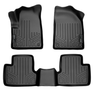 Floor Mats 2 Row Liner Set <br> 14-21 Jeep Cherokee