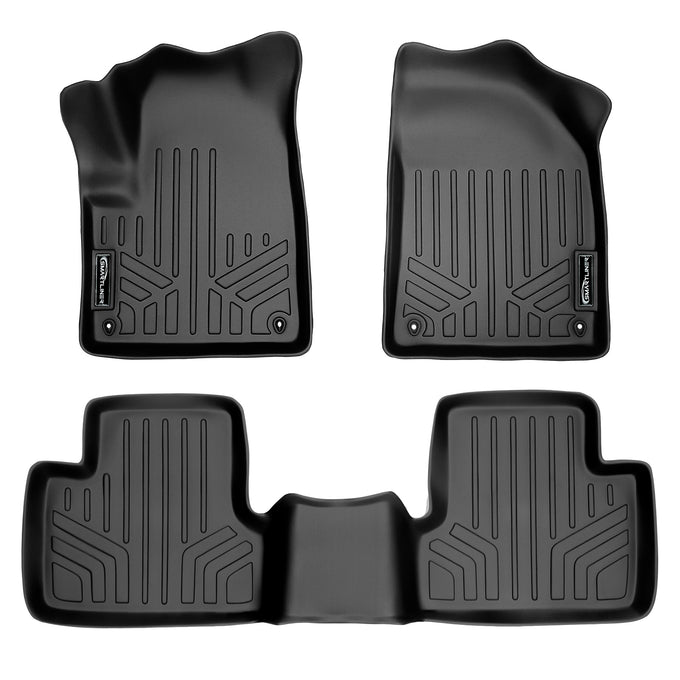 Floor Mats 2 Row Liner Set <br> 14-21 Jeep Cherokee