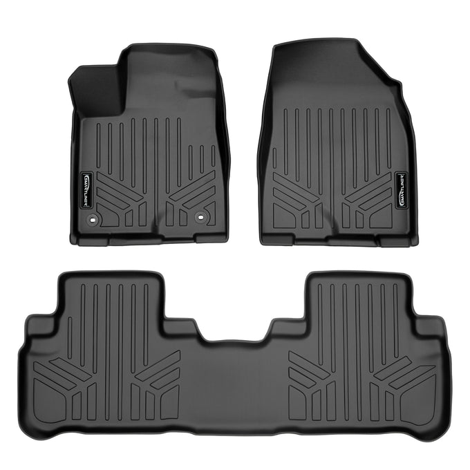 Floor Mats 2 Row Liner Set <br> 14-19 Toyota Highlander