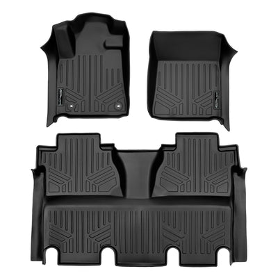 Floor Mats 2 Row Liner Set <br> 14-21 Toyota Tundra CrewMax