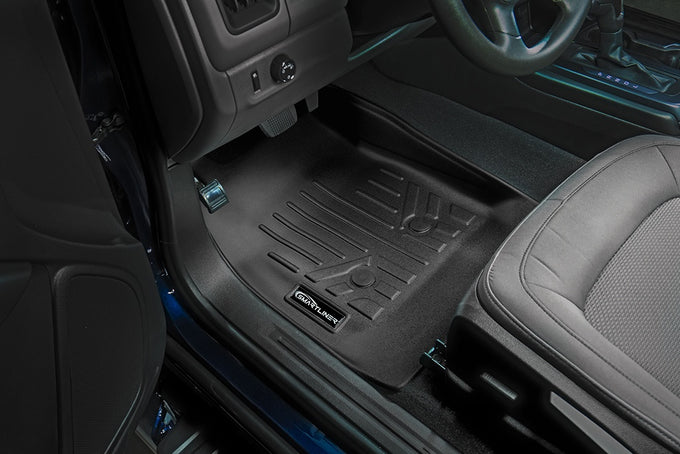 Floor Mats 2 Row Liner Set <br> 15-22 Chevrolet Colorado15-22 GMC Canyon